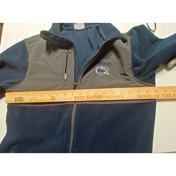 Colosseum Navy Penn State Loins Zip-up Jacket Youth (16-18) Or Women's Small - Picture 7 of 9